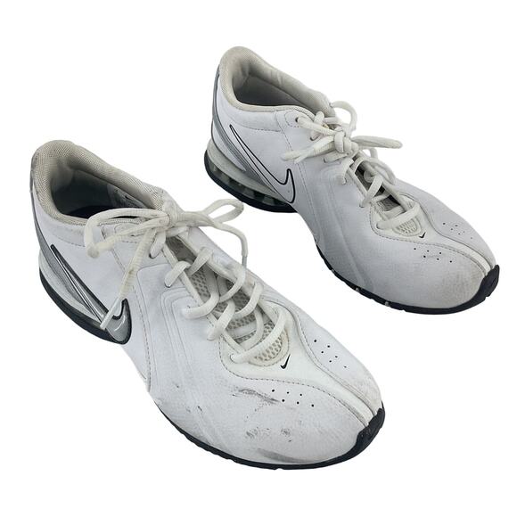 Nike Reax Women's White Running Athletic Sneakers Size 7 Preowned - Picture 1 of 6